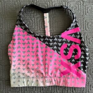 Victoria Secret Sport Pink and Black Sports Bra